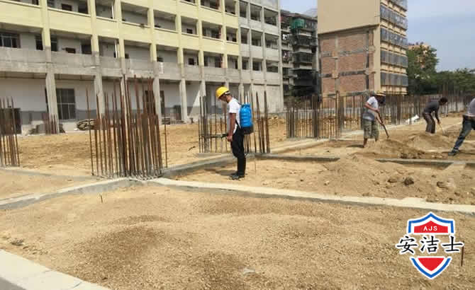 温岭学校机关防治白蚁